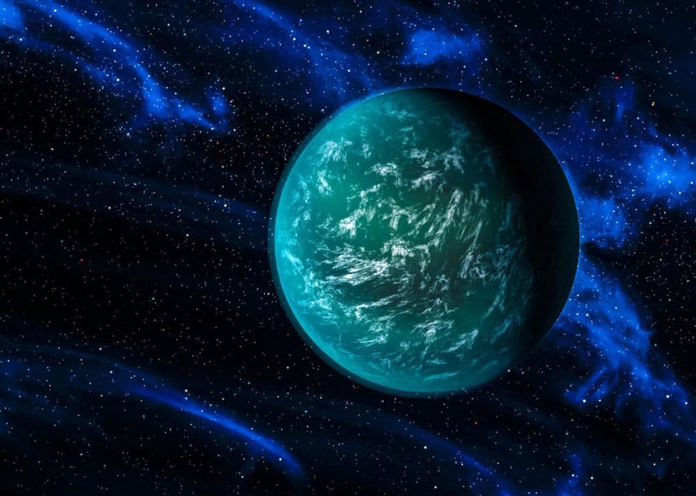 Планета Kepler-22 b.